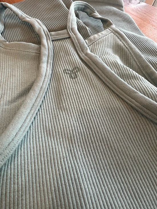 TNA Other - TNA Woman’s Ribbed Leggings & Tank in Sage